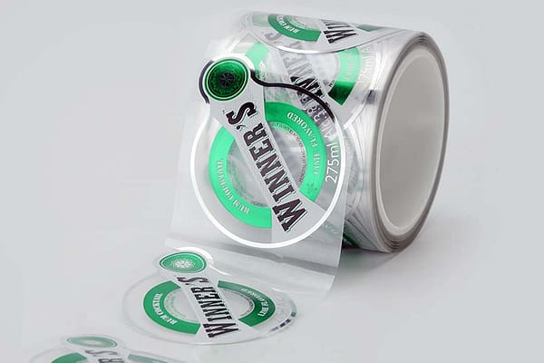 Clear Roll Labels