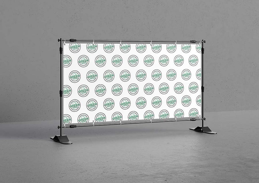 Step and Repeat Banner Stand